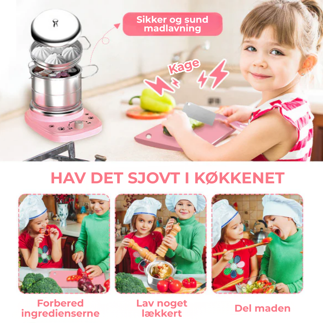 LilleKok™ - Lad dem lege sig til de store måltider