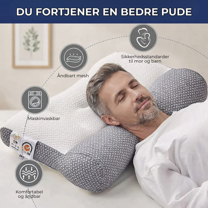 SovKomfort™ Ergonomisk pude med forhøjet kant