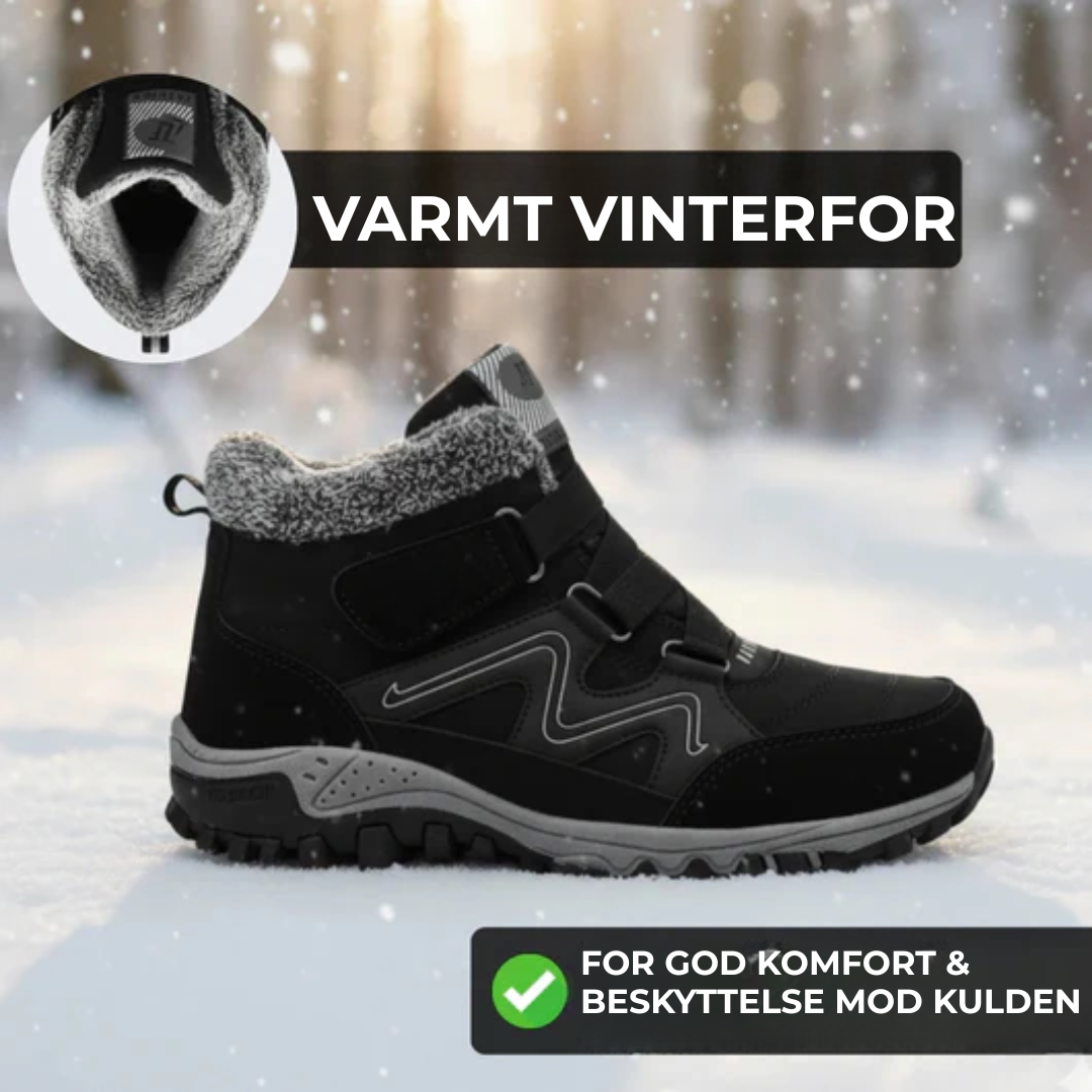 Vintervandresko | Vintersko Med Komfort & Skridsikkert Greb