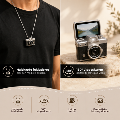 MindeSnap™ Lille kamera, store minder