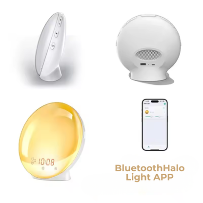 Solopgangslys Vækkeur - Vågn naturligt, når det passer dig