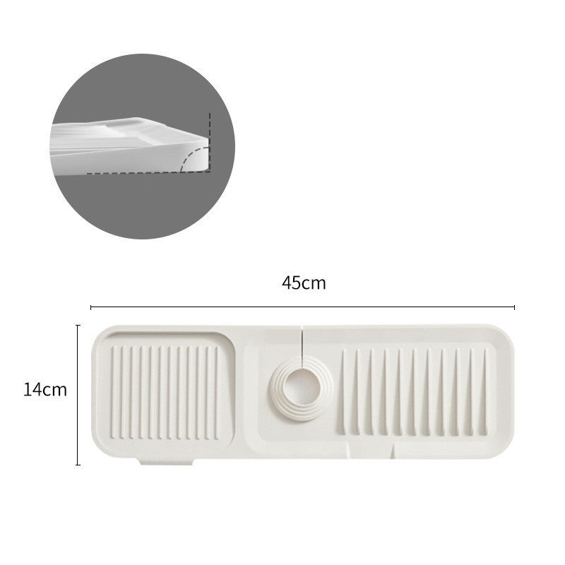 DryZone | Den smarte og stilfulde måde at holde dit vaskeområde tørt på – farvel til rodede bordplader!