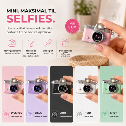 MindeSnap™ Lille kamera, store minder