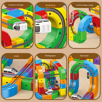 CubeTrack™ | Byg, Leg, Lær – Én Bane, Uendelige Muligheder