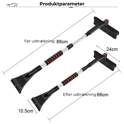 AutoSneSkovl™ | Fra frostramt bil til klar kørsel – på under ét minut