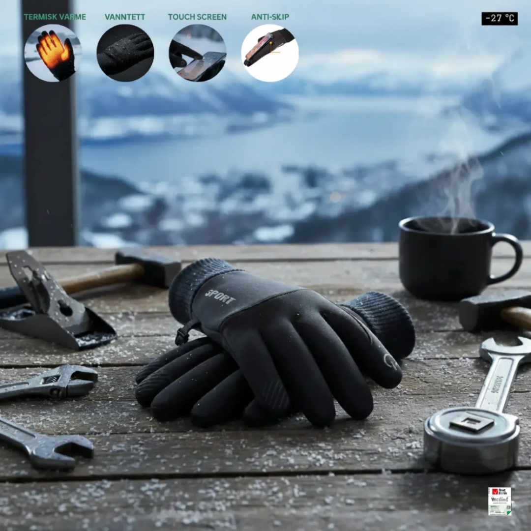 Alsidige Vinterhandsker med Touchfunktion