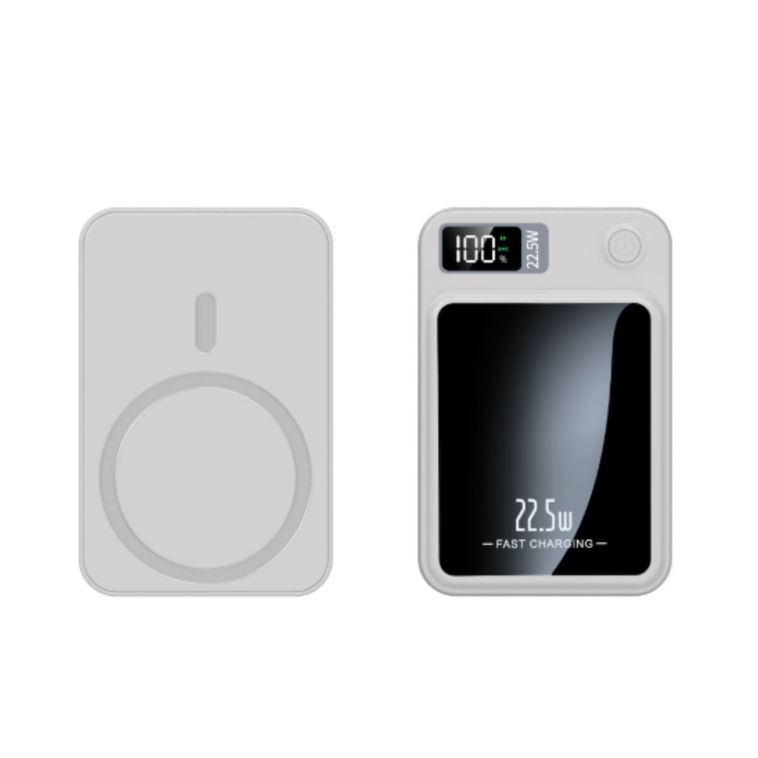 Magnetisk PowerBank | Løb Aldrig Tør for Strøm — Mød den Ultra Slim 22.5W Hurtigopladende Powerbank!