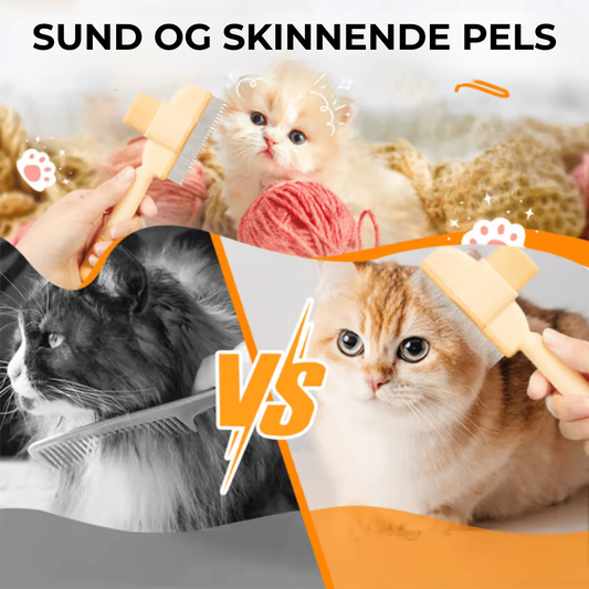 HappyPels™ | Sig farvel til filtret pels, lopper og fældning – pelspleje gjort nemt