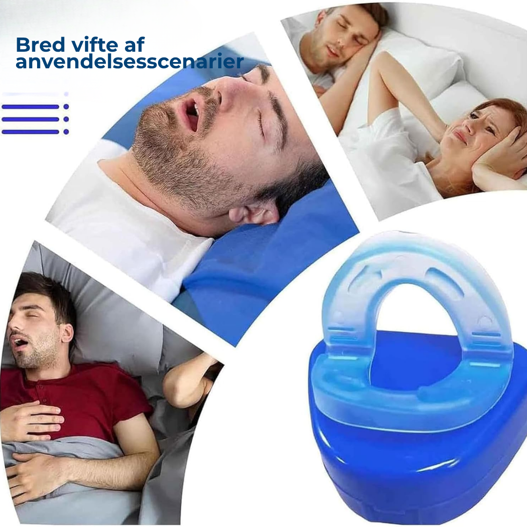 SnorkStopper™ | Slip af med snorken og søvnløse nætter – få rolig og dyb søvn på kun én nat!