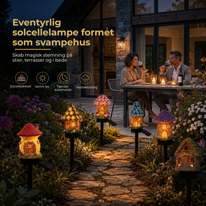 EventyrLys™ | Solcellelys der forvandler din have til et eventyr