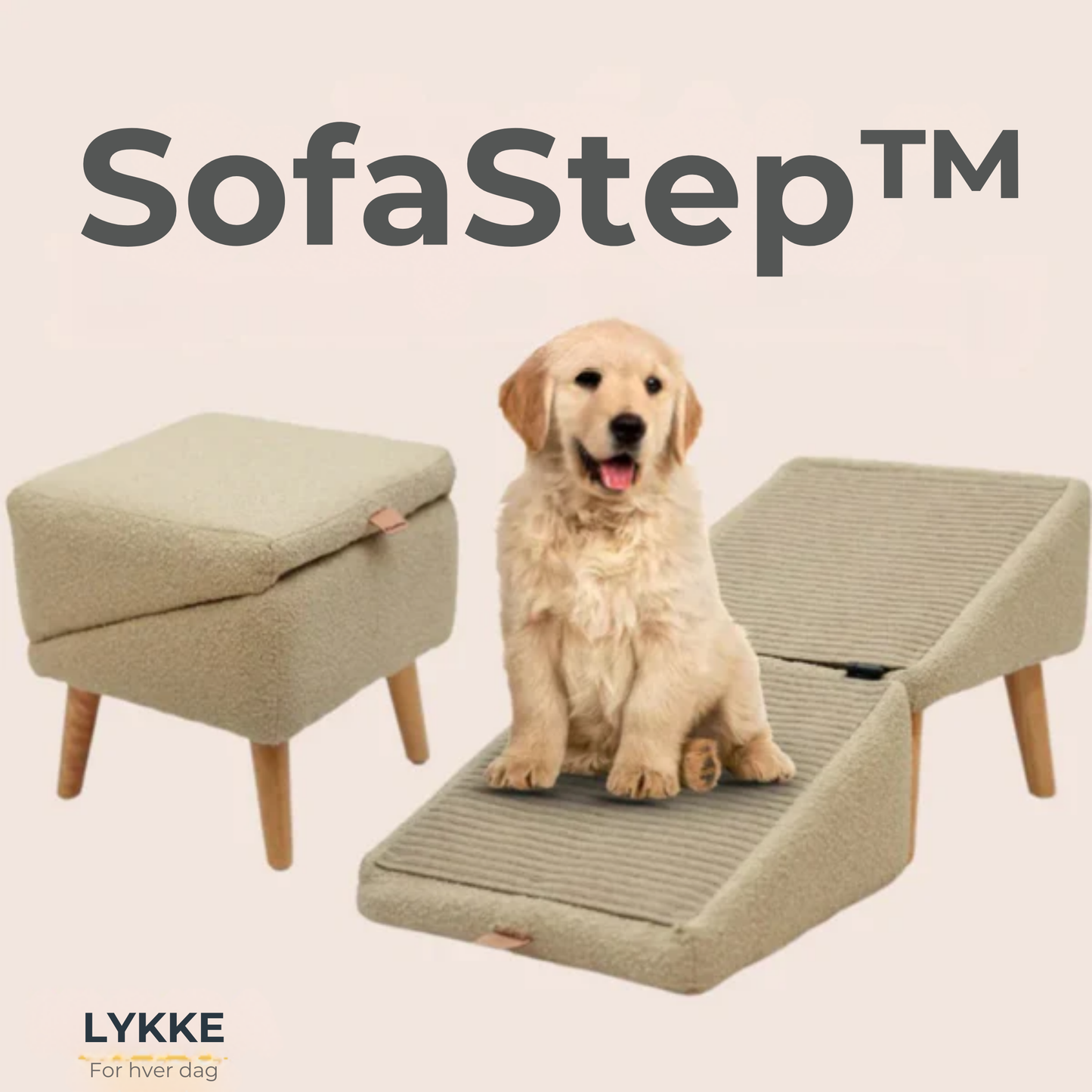 SofaStep™ - Stilrent hjælpetrin, der beskytter led og ryg