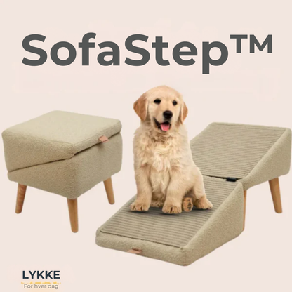 SofaStep™ - Stilrent hjælpetrin, der beskytter led og ryg