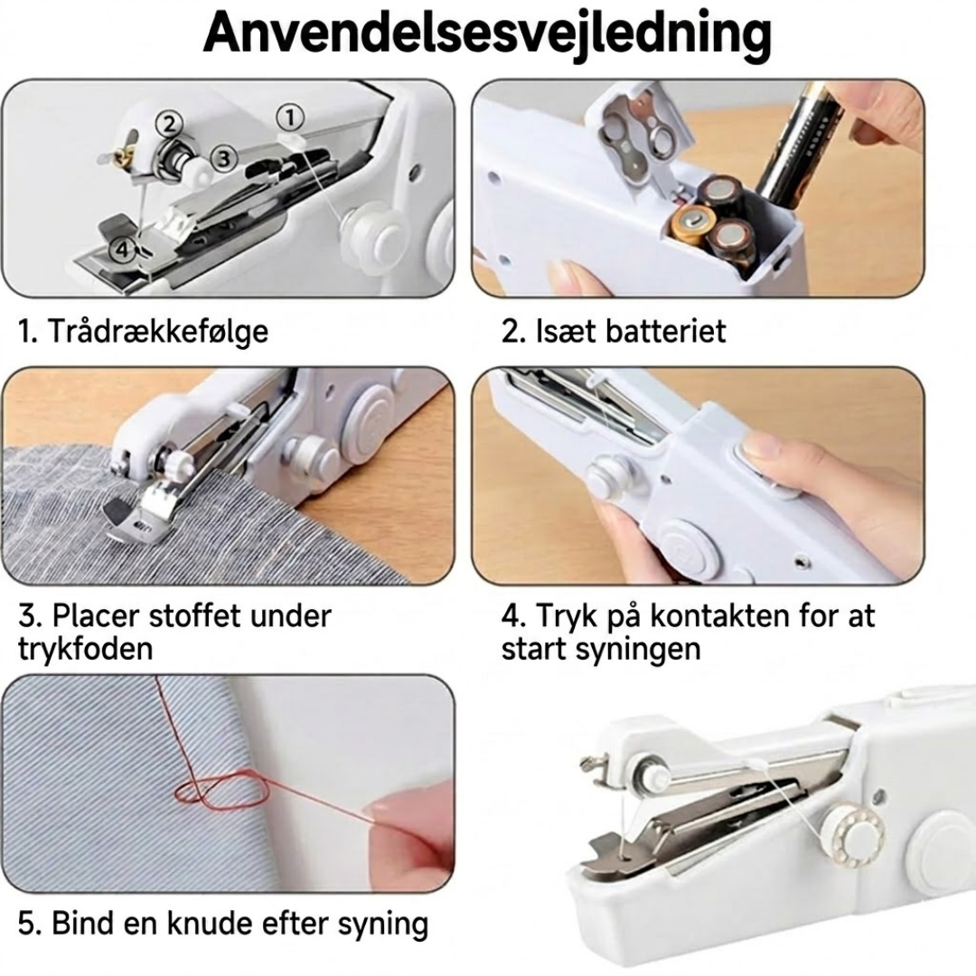 SyFix™ Hurtig løsning til knapper, sømme og huller