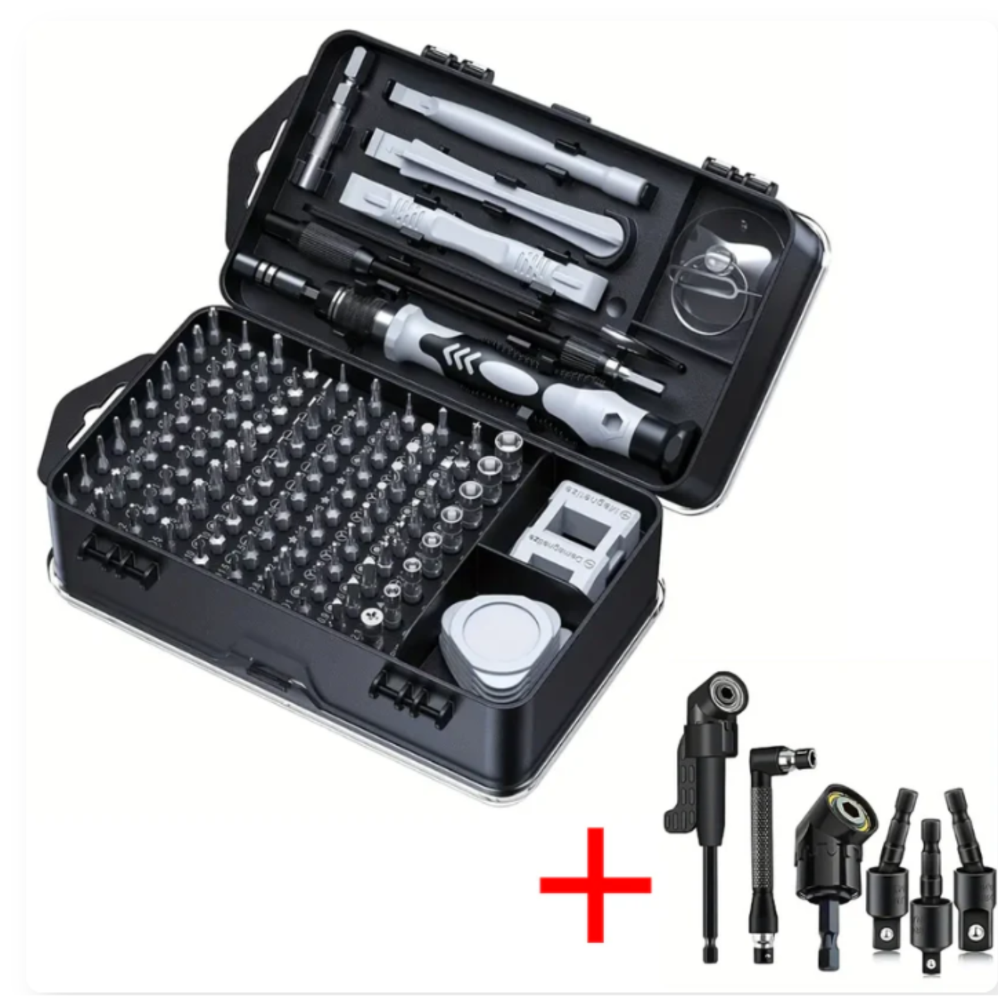 VinkelVærktøjssæt™ - 105° Borevinkeladapter | Nå trange områder med lethed