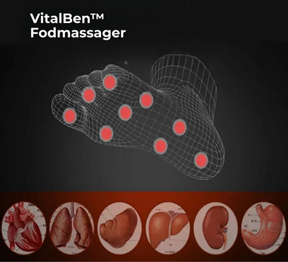 VitalBen™ | Innovativ NMES fodmassage til blodcirkulation og væskestrøm
