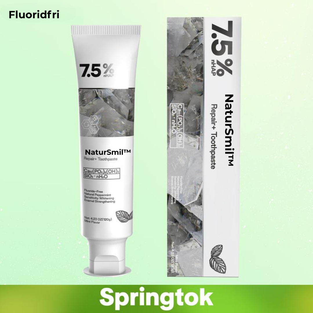 NaturSmil™ Fluoridfri tandpasta – rent, naturligt og effektivt
