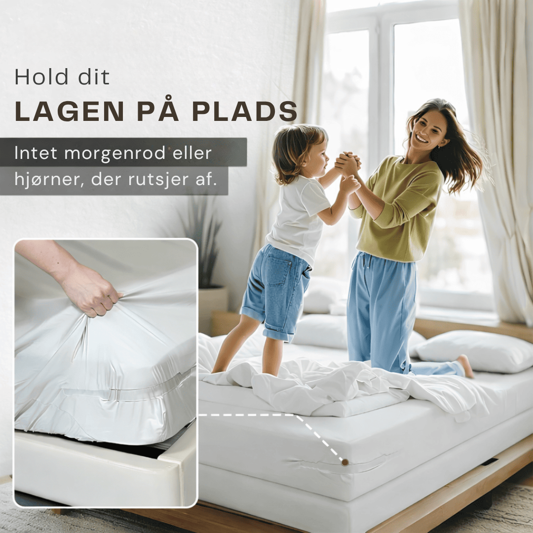 SengeFix™ Anti-slip lagenspænder – sig farvel til krøllede og løse lagener