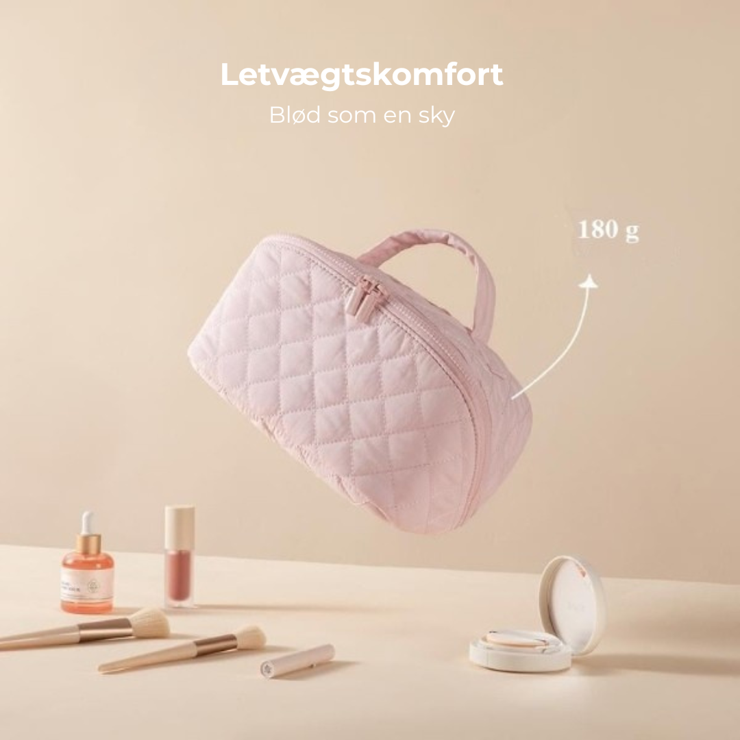 SminkPung™ – Blød makeup-taske med 5 rum