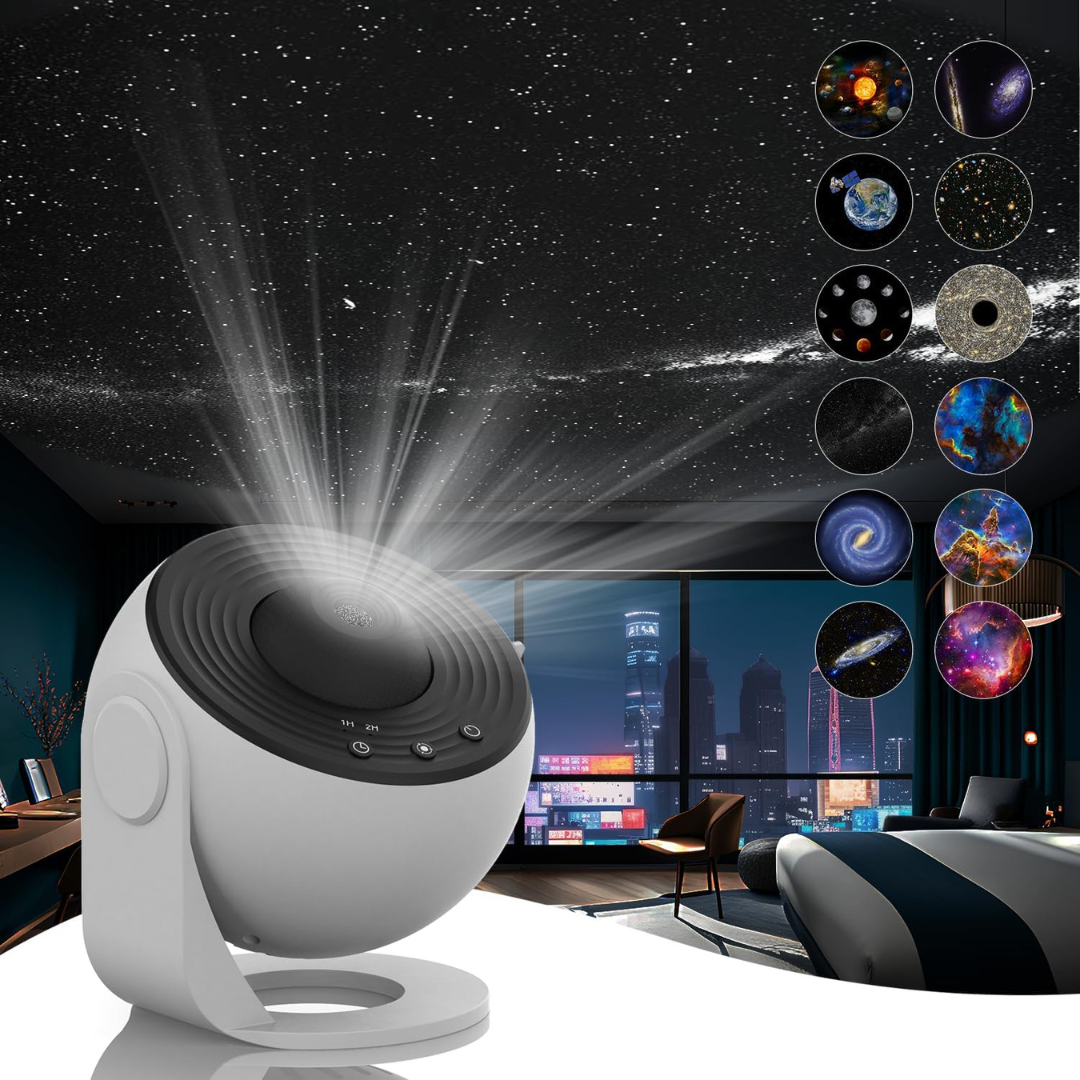 Galaxy Projector | Bring Universet Hjem: Forvandl Ethvert Rum til en Magisk Galakse! ✨