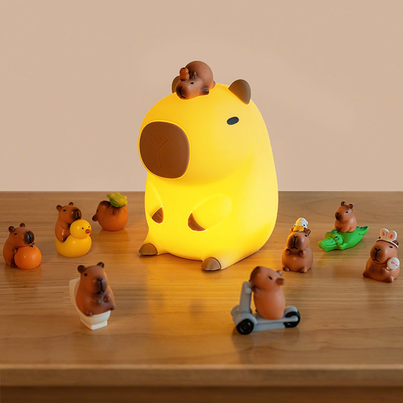 KramLys™ Mød den sødeste capybara natlys
