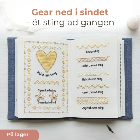 Broderibog™ | Fra begynder til smuk broderi-stil på kort tid