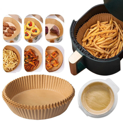 Air Fryer Liner | Airfryer engangsliner i bagepapir