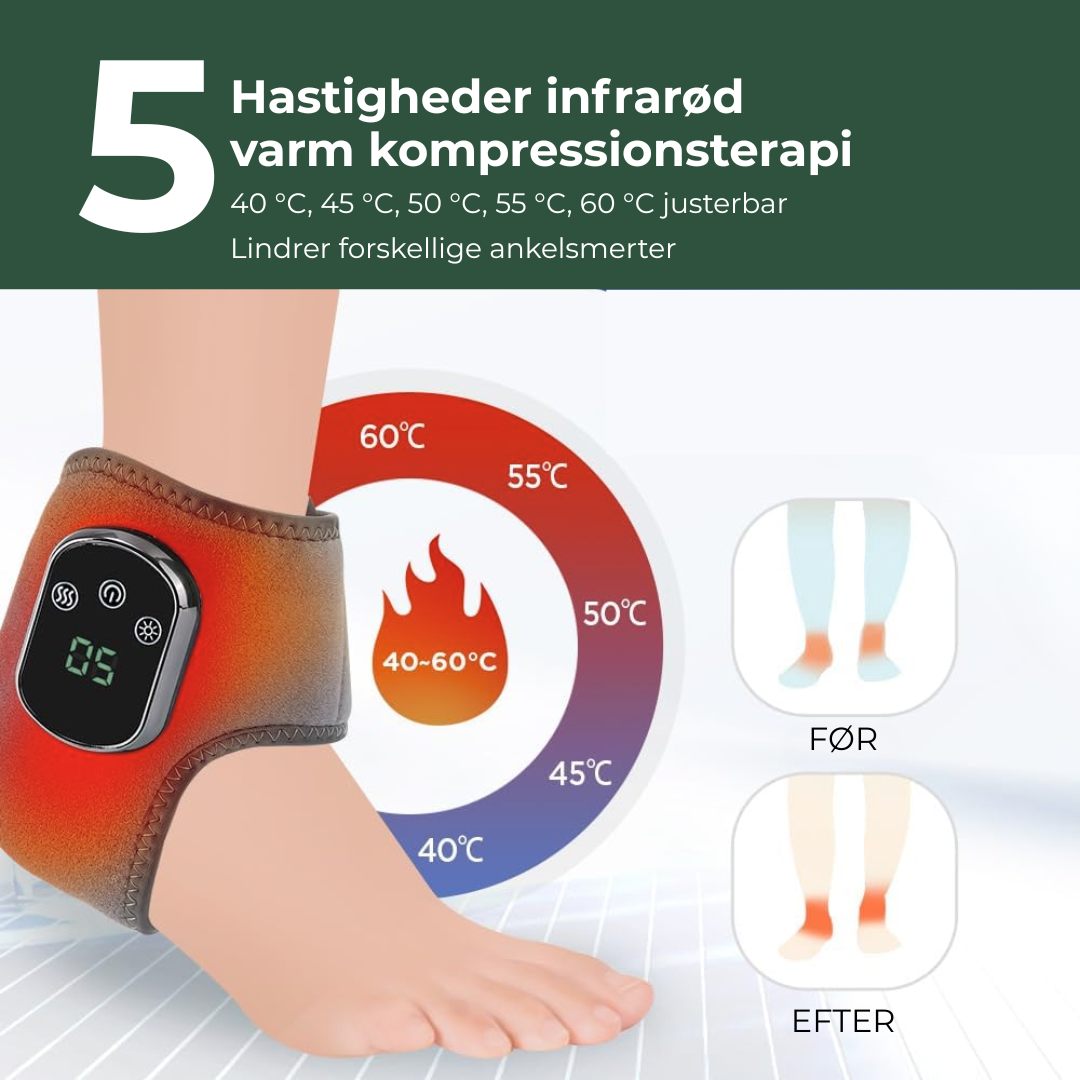 EMS ComfortFod™  Varme Fodmassage med Puls