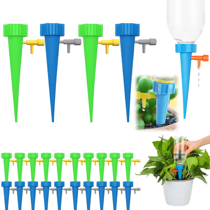 FerieVand™ Automatisk plantevandings spike, brug en flaske og hold planterne friske i op til 2 uger