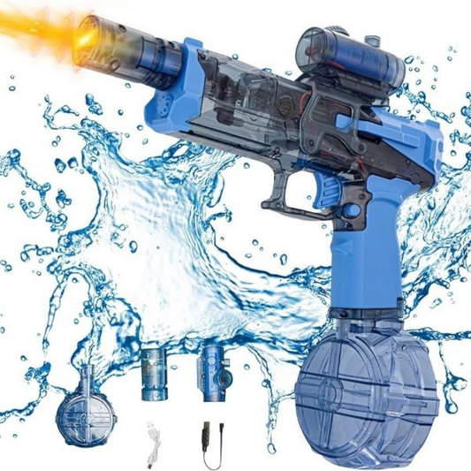 SplashGun - Skyder 10 meter, lyser i mørket, holder i timevis