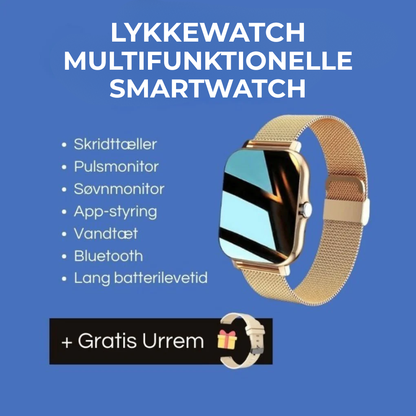 LykkeWatch™ | Årets Smartur – Stil, Sundhed og Smarte Funktioner til En Brøkdel af Prisen!