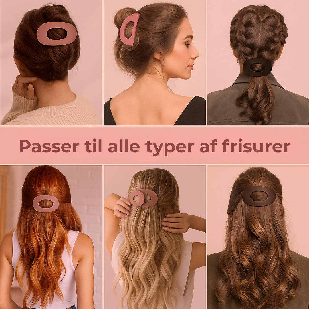 StilKlip™ | Sæt håret op. undgå ubehaget