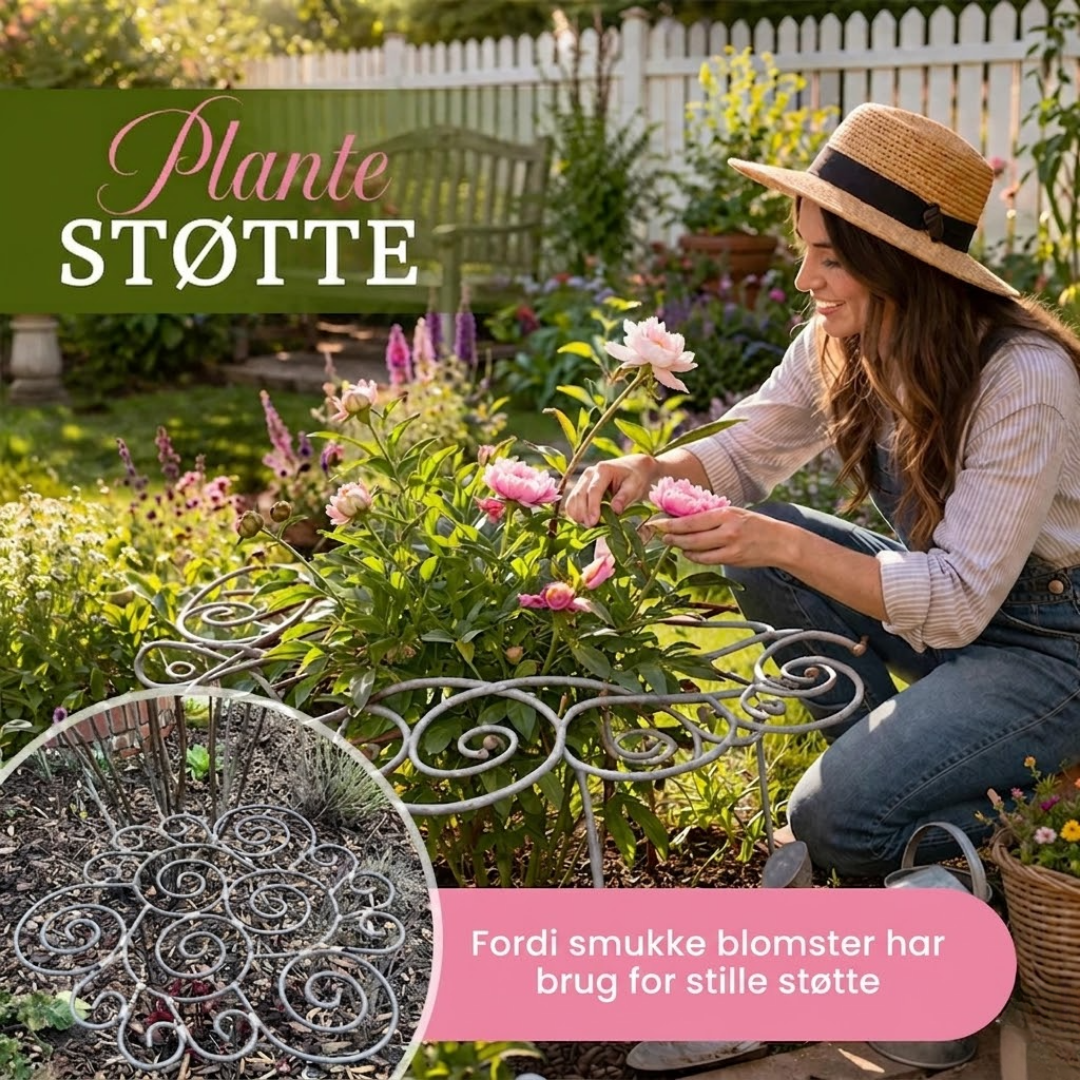 BlomstStøtte™ Kraftigt blomsterstativ til tunge blomster