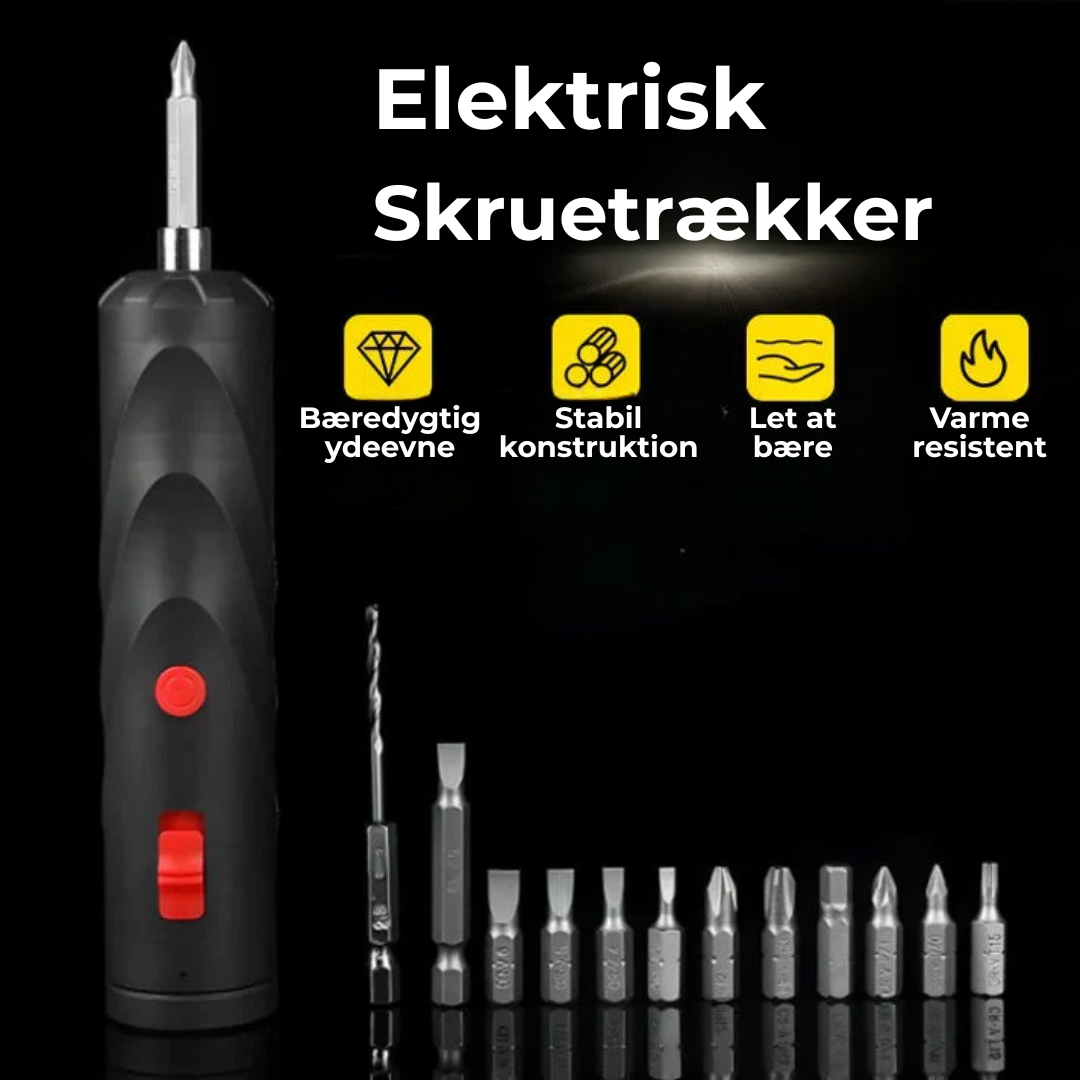Elektrisk Skruetrækker | Din nye uundværlige hverdagshjælper: Den hybride skruetrækker skabt til perfektion.