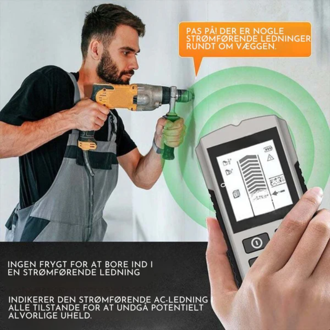 VægTjek™  Scan din væg, før du borer