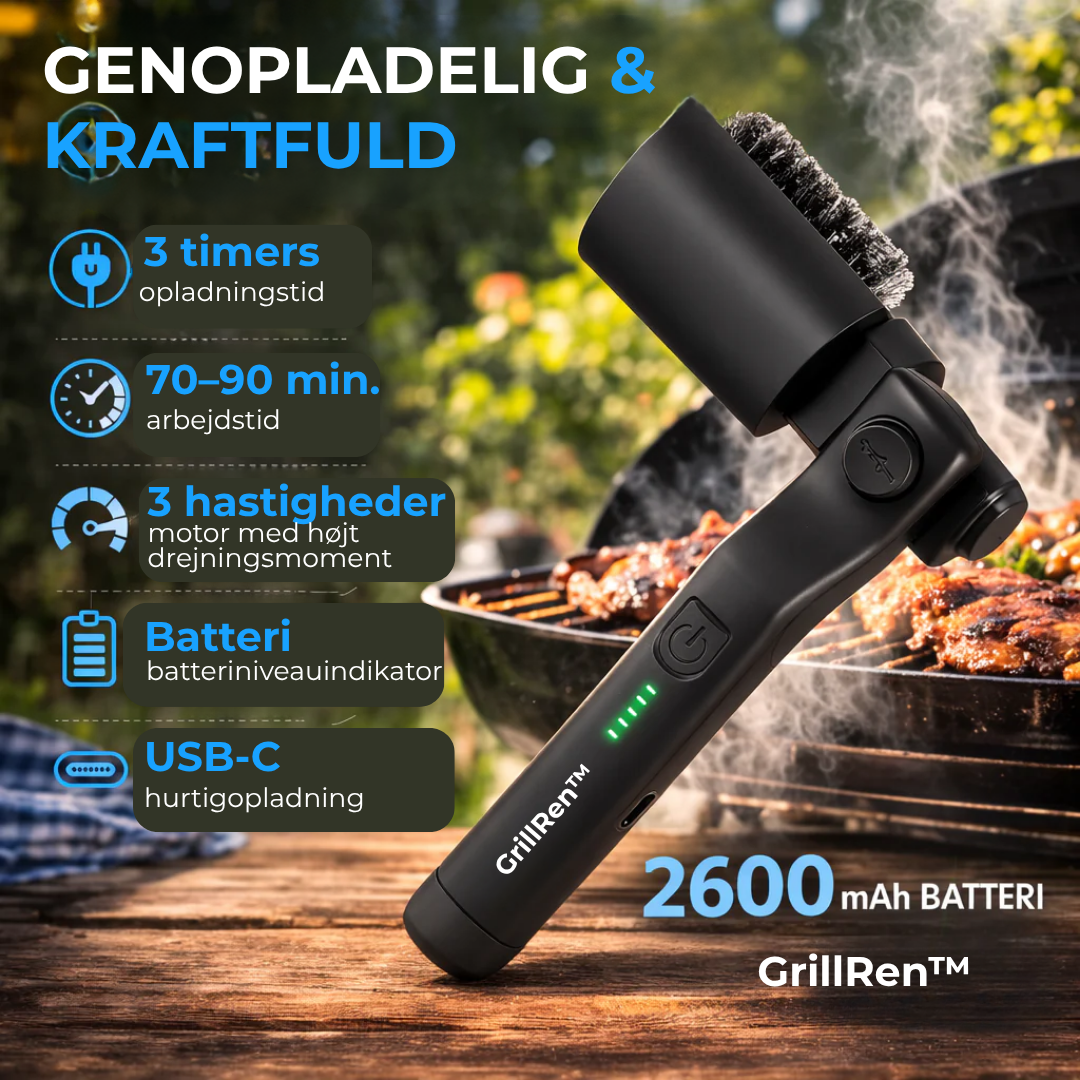 GrillRen™ Elektrisk Grillrenser