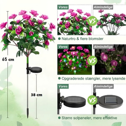 SolBlomst™ Solardrevne LED blomsterbuske