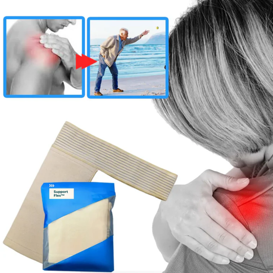 SupportFlex™ |  Fjern Skuldersmerter På Kun 1 Dag og Sov Uden Smerte