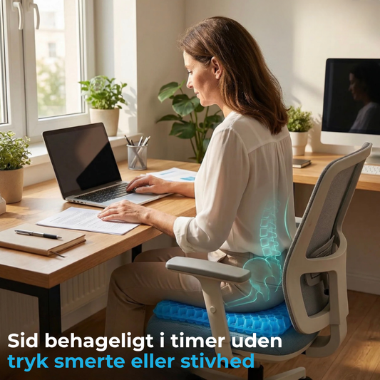 SiddeRo™ – Sid komfortabelt, overalt, i timevis – uden smerter