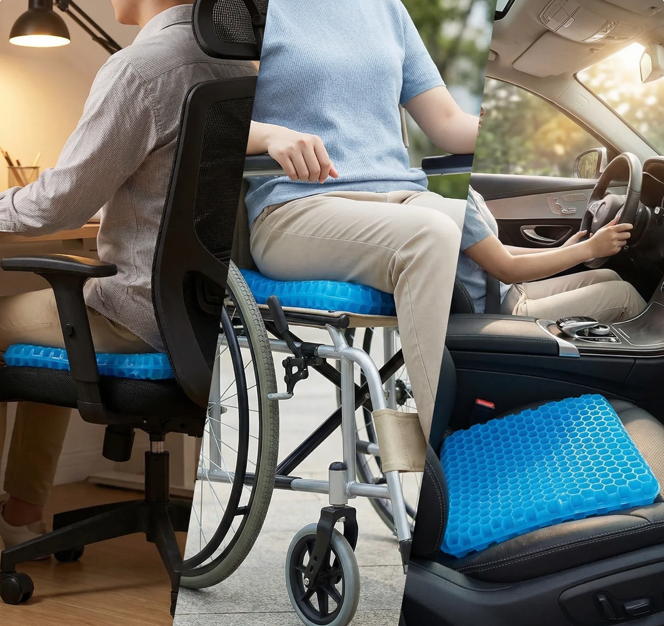SiddeRo™ – Sid komfortabelt, overalt, i timevis – uden smerter