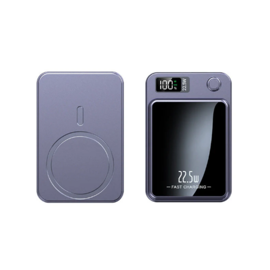 Magnetisk PowerBank | Løb Aldrig Tør for Strøm — Mød den Ultra Slim 22.5W Hurtigopladende Powerbank!