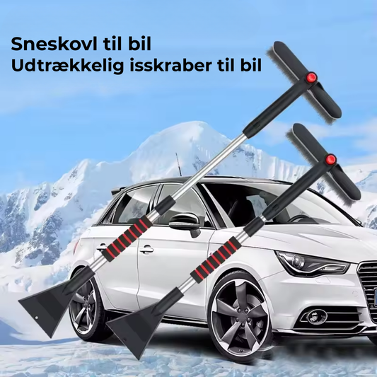 AutoSneSkovl™ | Fra frostramt bil til klar kørsel – på under ét minut