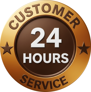 First-class customer service – 24/7