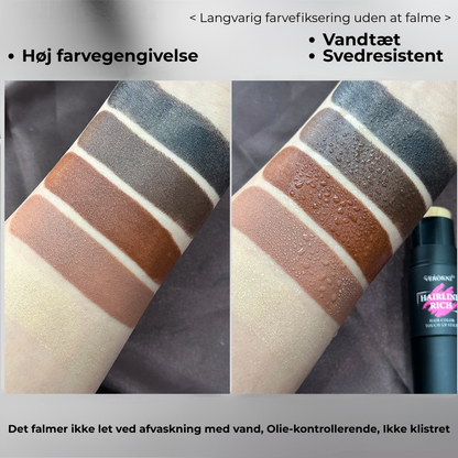 GråVæk™ | Fyldigere Hår på Sekunder – Skjul Tynde Hår & Grå Rødder Øjeblikkeligt!