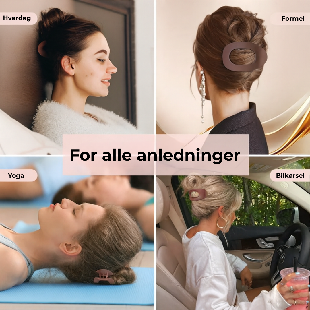 StilKlip™ | Sæt håret op. undgå ubehaget