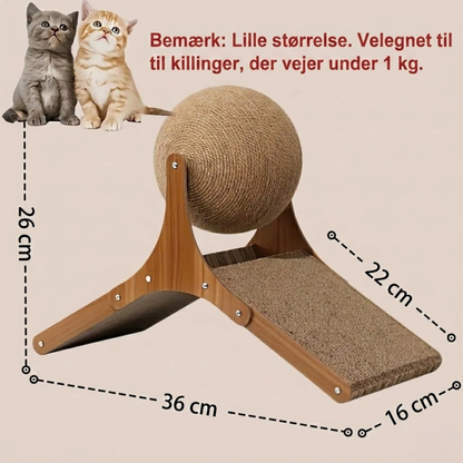 KløreBold™ Kradsetræ med sisalbolg