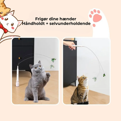 JagtSommerfugl™ | Sommerfuglelegetøjet der får enhver kat til at vågne op!