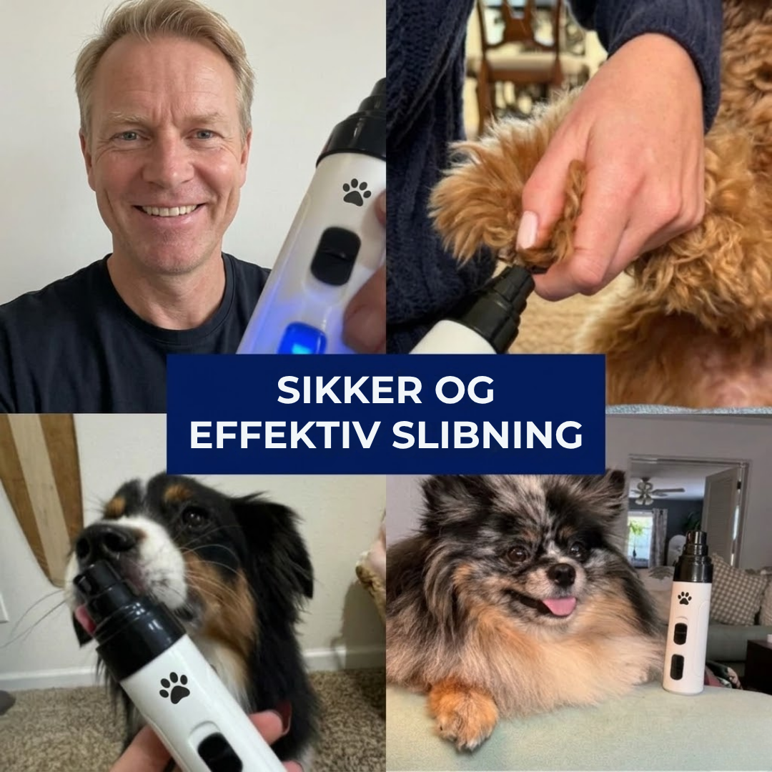 SilentPaw™ Den lydløse negleslibber til ængstelige dyr