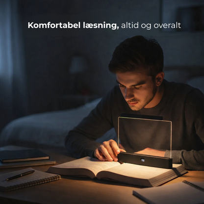 Læseplade med Lys – Læs uden at tænde lampen