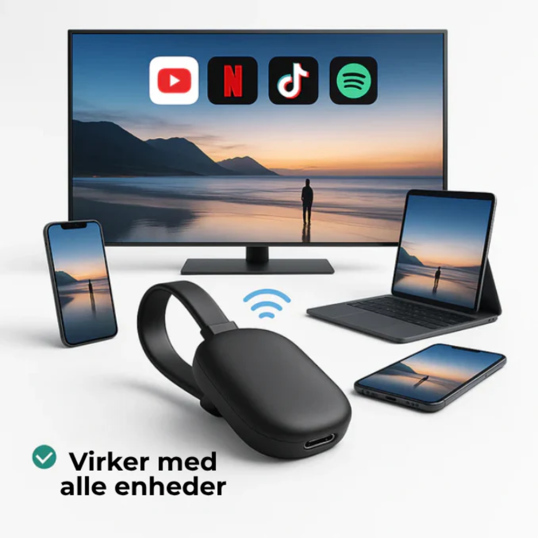 StreamBuddy™ | Forvandl din telefon til hjemmebio på 10 sekunder!