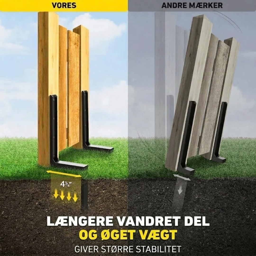 HegnFix™ Kraftigt hegnsstolpereparationssæt